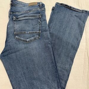 BKE Boot Cut Blue Jeans, 31 , 31 1/2